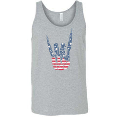 American Flag Skeleton Hand Shirt Unisex