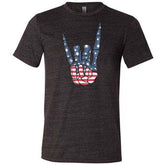 American Flag Skeleton Hand Shirt Unisex