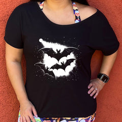 Bats Silhouette | Slouchy Tee