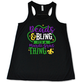 Beads & Bling It's A Mardi Gras Thing Shirt