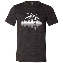 Bigfoot Nature Reflection Shirt Unisex