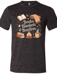 Books, Blankets & Bonfires Shirt Unisex