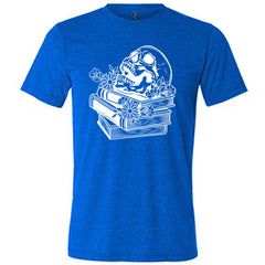Books With Skull Shirt Unisex