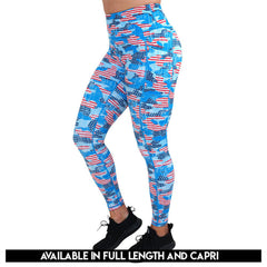 Camo Flag Leggings