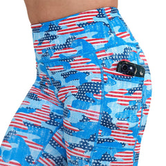 Camo Flag Leggings