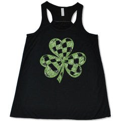 Checkered Shamrock Shirt
