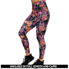 Acid Wash Tie Dye Leggings