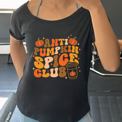 Anti Pumpkin Spice Club | Slouchy Tee