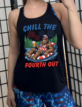 Bigfoot Chill the Fourth Out Shirt