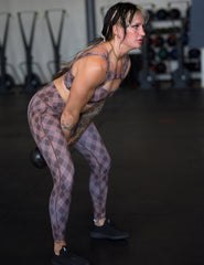 Cafe Argyle Leggings