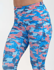 Camo Flag Leggings