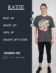 Chaos But Make It Casual Skull Modern Tee
