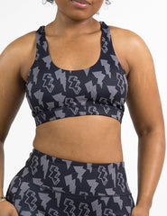 Butterfly Back Bra | Shadow Thunderstruck