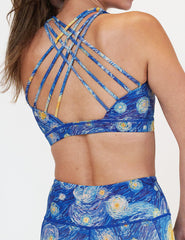 Butterfly Back Bra | Starry Night