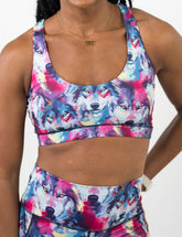 Butterfly Back Bra | Watercolor Wolves