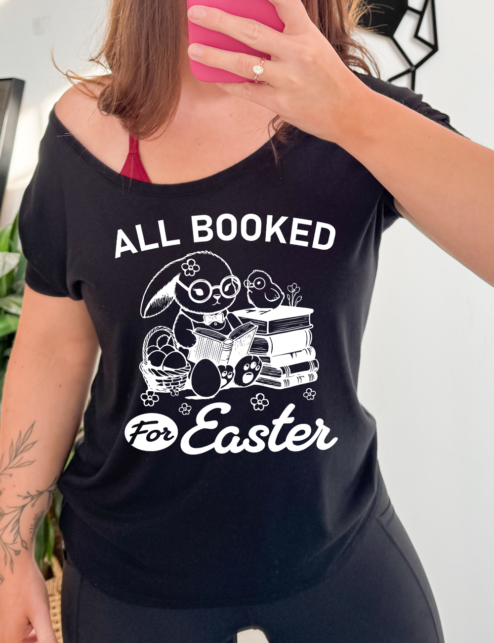 All Booked For Easter - Slouchy Tee - TikTok