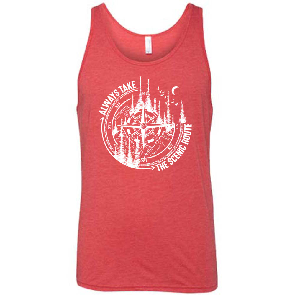 Always Take The Scenic Route Shirt Unisex