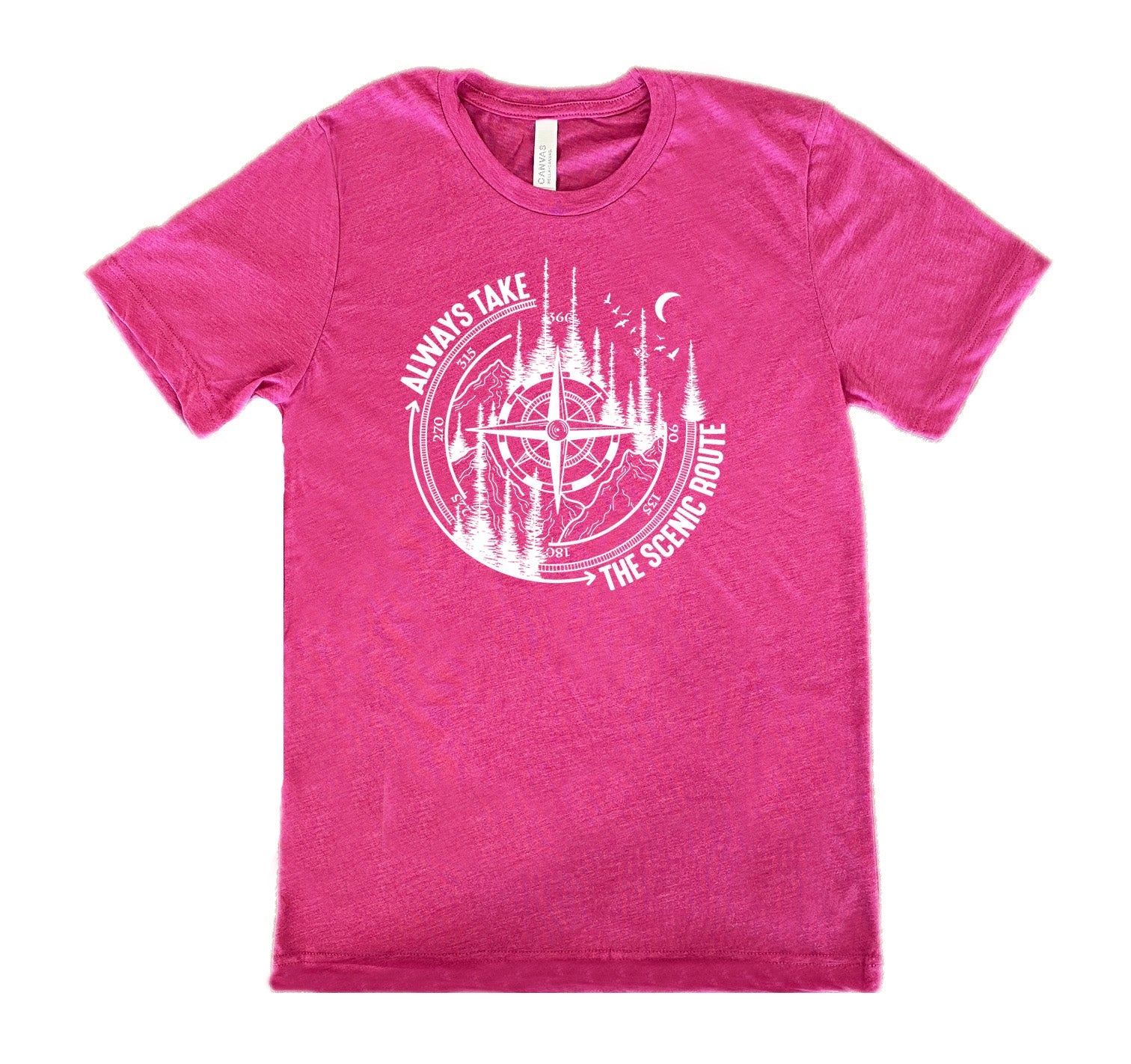 Always Take The Scenic Route Shirt Unisex