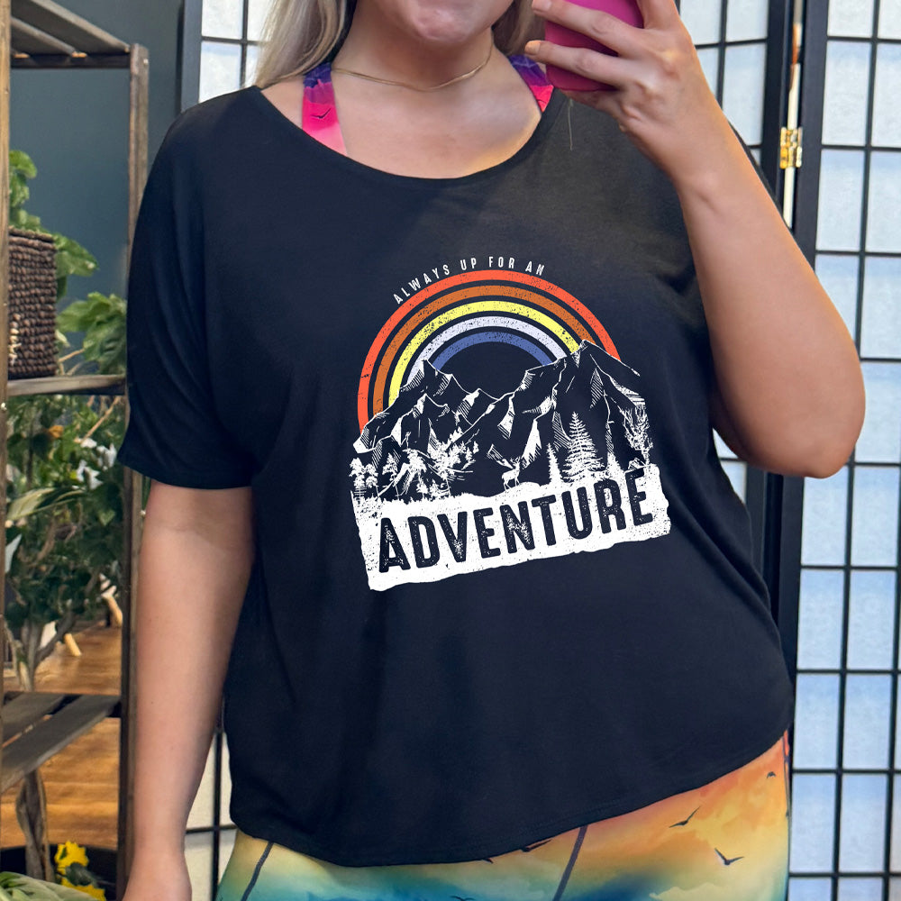 Always Up For An Adventure | Slouchy Tee