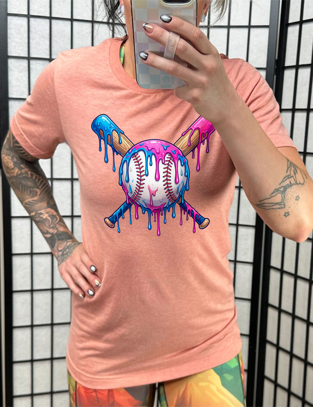 Baseball Drip Shirt Unisex