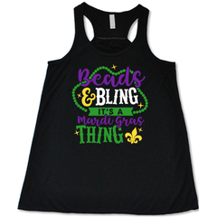 Beads & Bling It's A Mardi Gras Thing Shirt