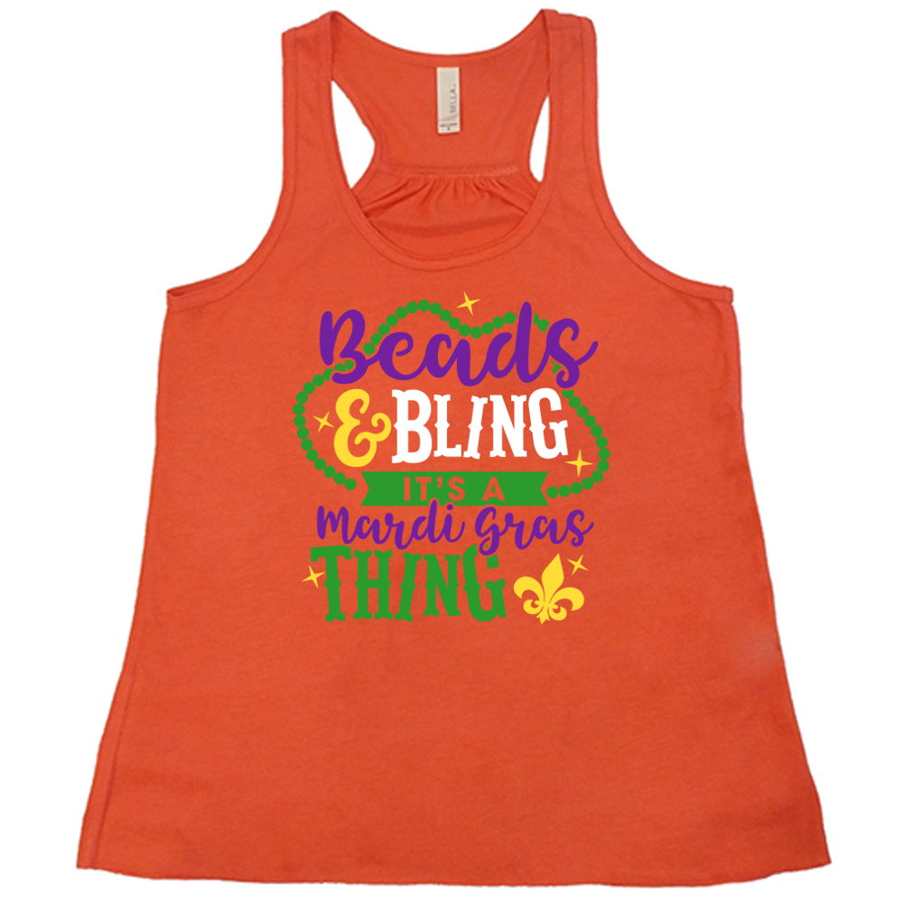 Beads & Bling It's A Mardi Gras Thing Shirt