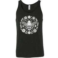Bee and Flowers BOHO Shirt Unisex