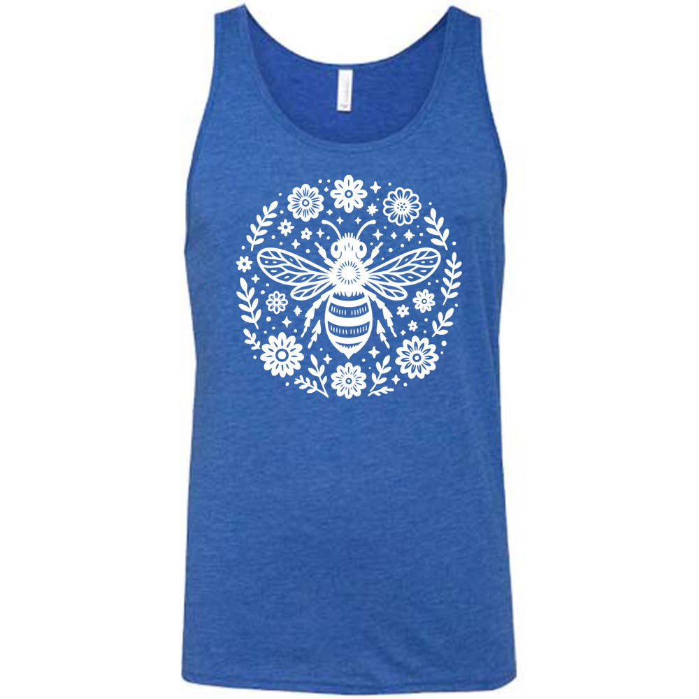 Bee and Flowers BOHO Shirt Unisex