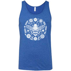 Bee and Flowers BOHO Shirt Unisex