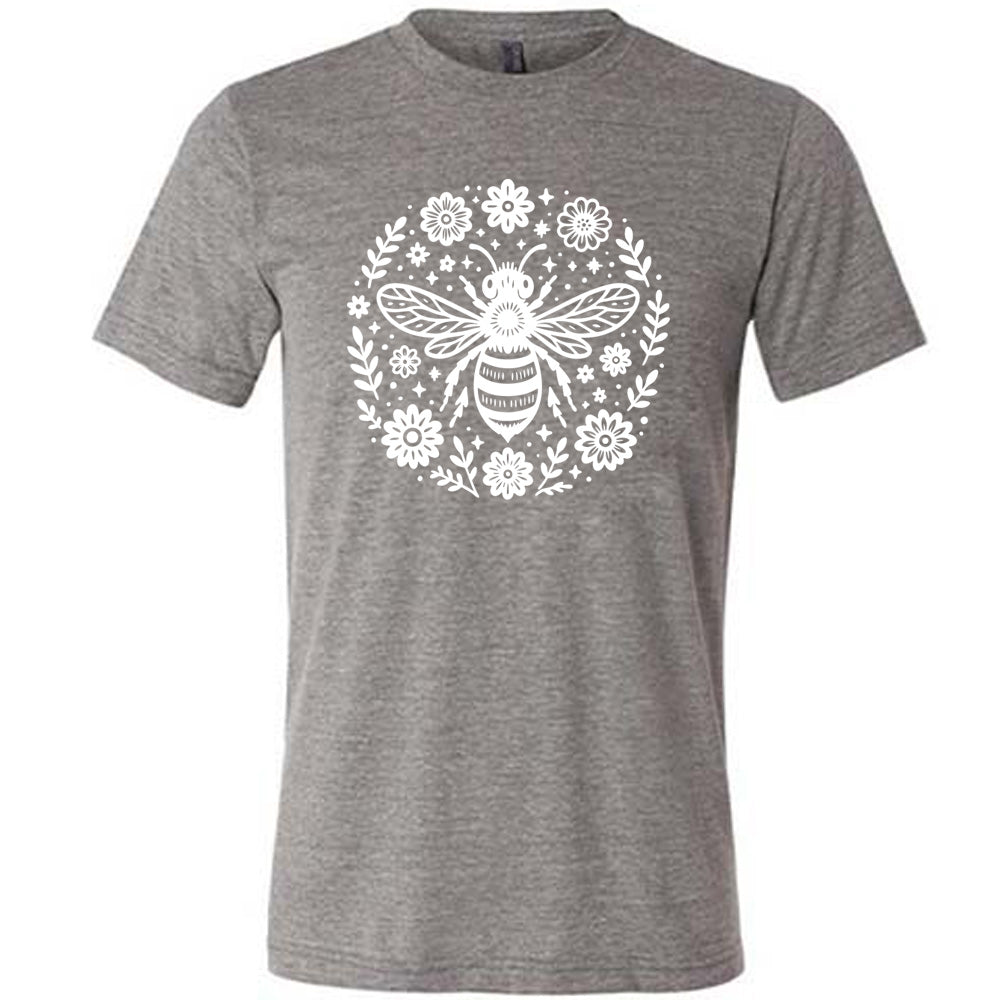 Bee and Flowers BOHO Shirt Unisex