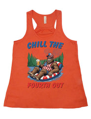Bigfoot Chill the Fourth Out Shirt