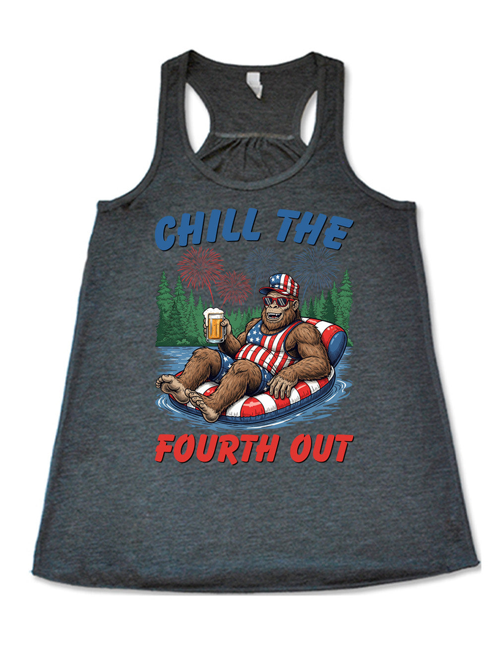 Bigfoot Chill the Fourth Out Shirt