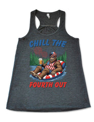 Bigfoot Chill the Fourth Out Shirt