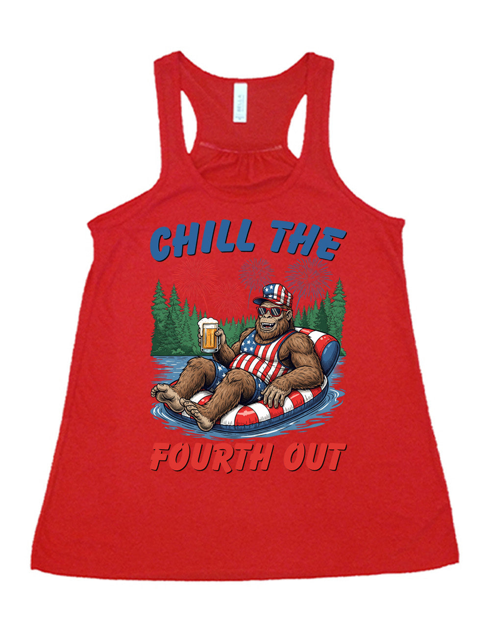 Bigfoot Chill the Fourth Out Shirt
