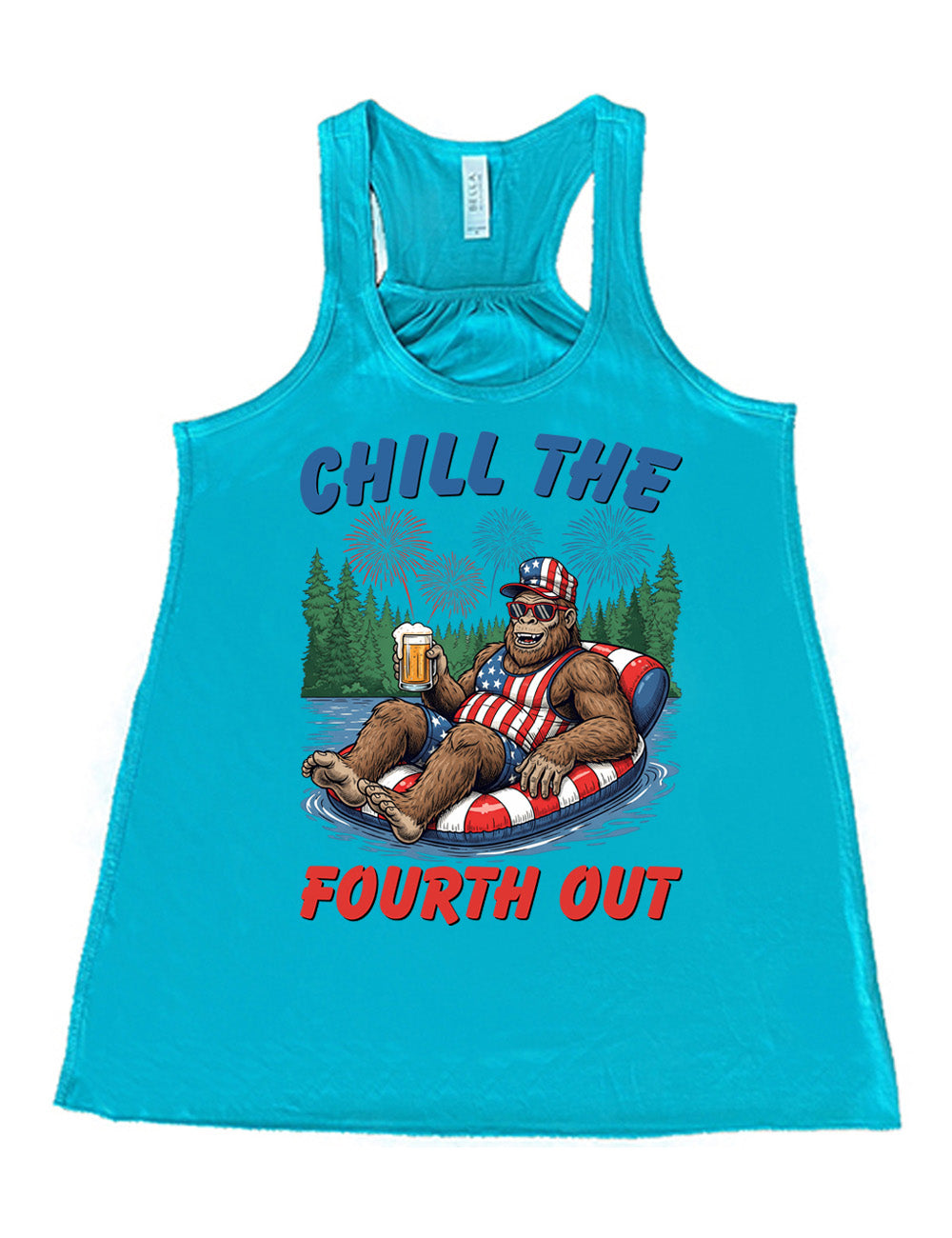 Bigfoot Chill the Fourth Out Shirt