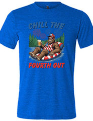 Bigfoot Chill the Fourth Out Shirt Unisex