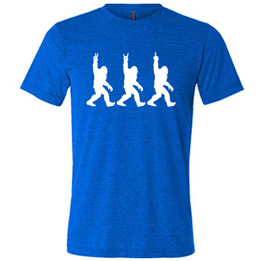 Bigfoot Hand Symbols Shirt Unisex