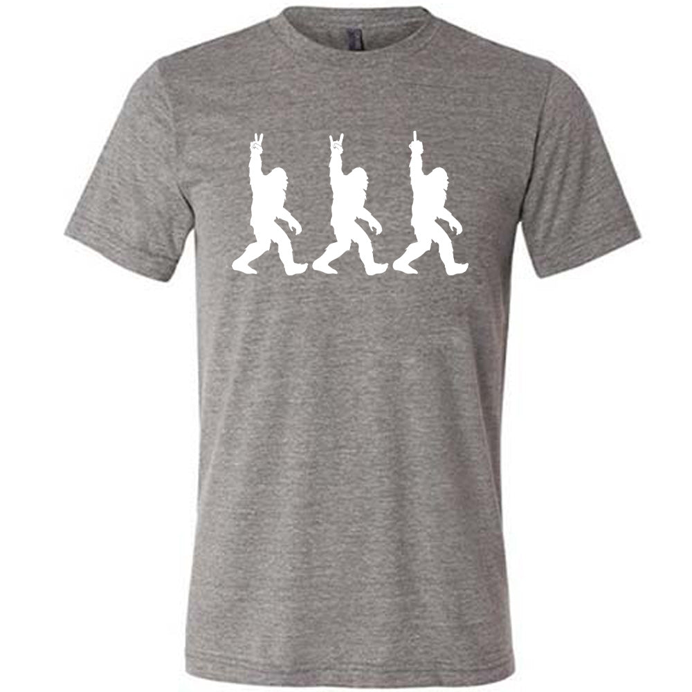 Bigfoot Hand Symbols Shirt Unisex