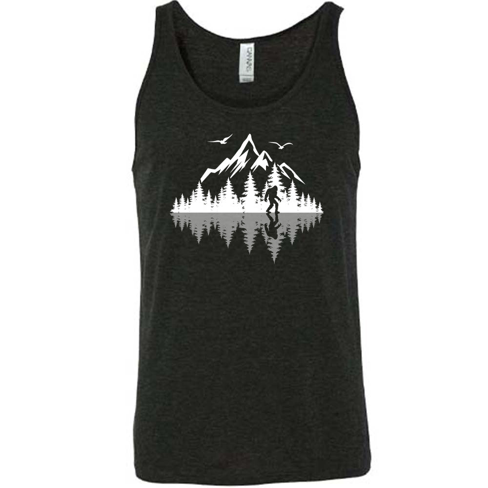 Bigfoot Nature Reflection Shirt Unisex