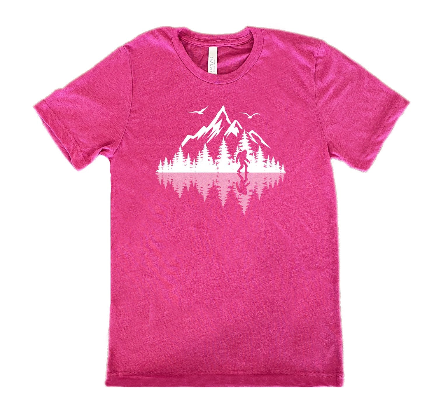 Bigfoot Nature Reflection Shirt Unisex
