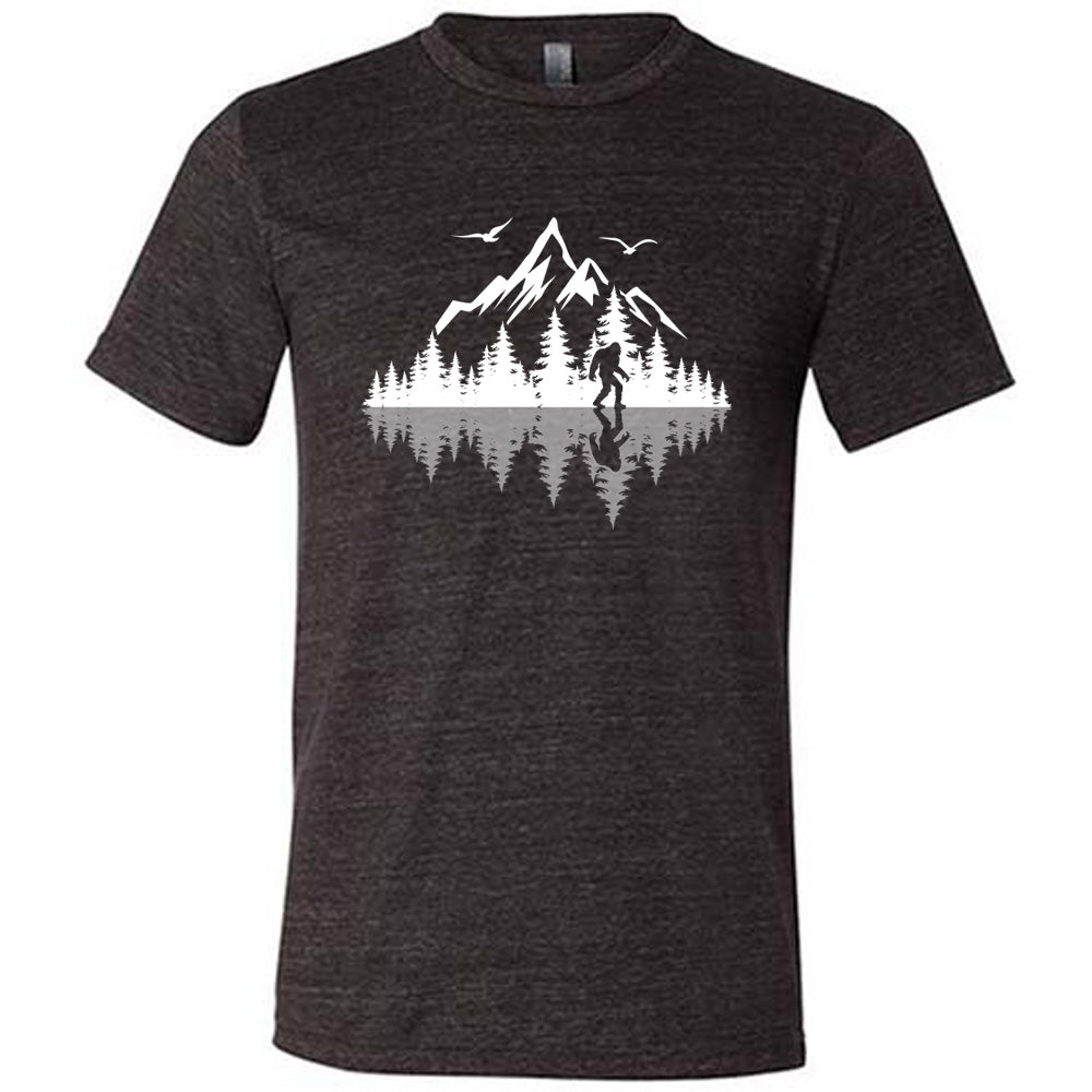 Bigfoot Nature Reflection Shirt Unisex