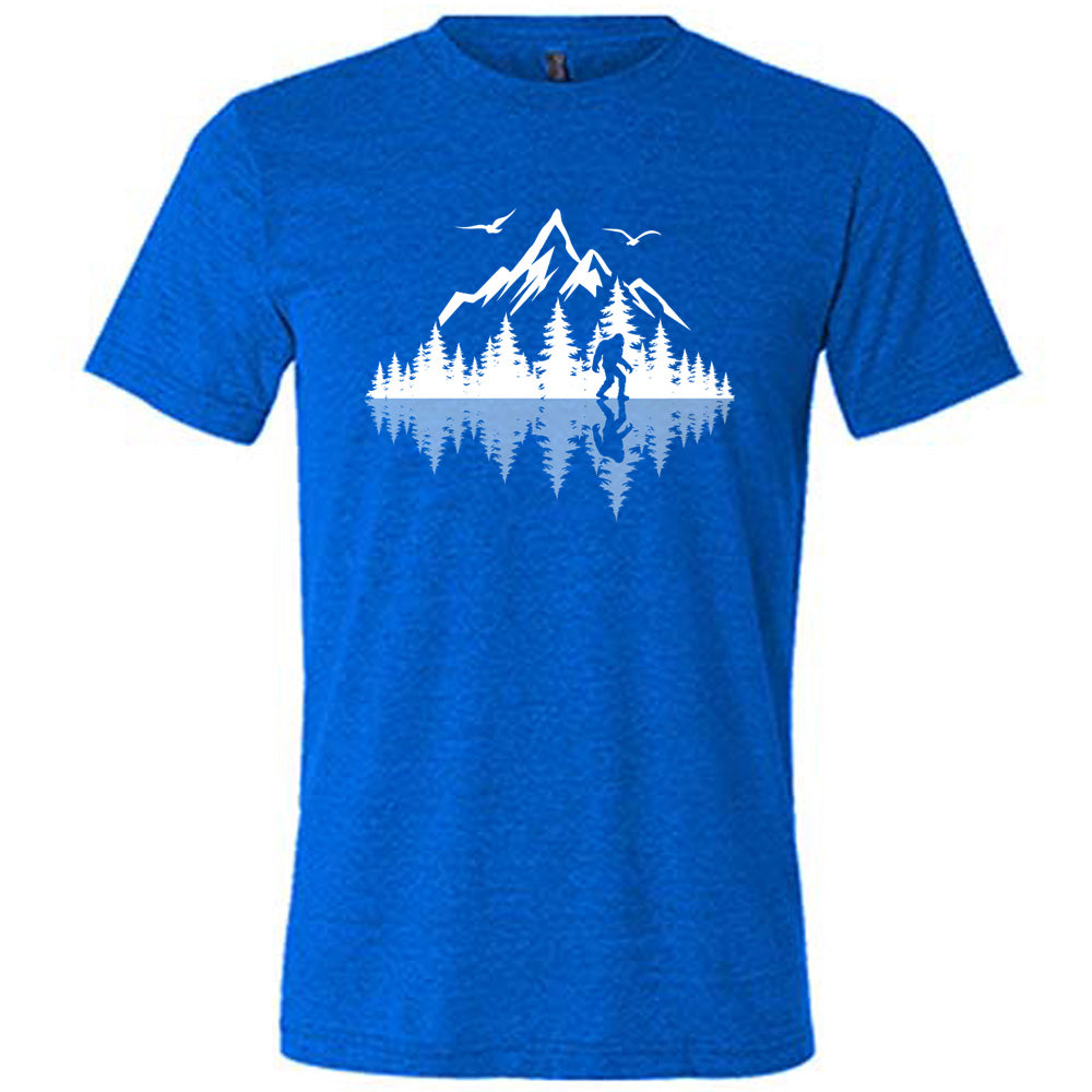 Bigfoot Nature Reflection Shirt Unisex