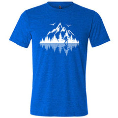 Bigfoot Nature Reflection Shirt Unisex