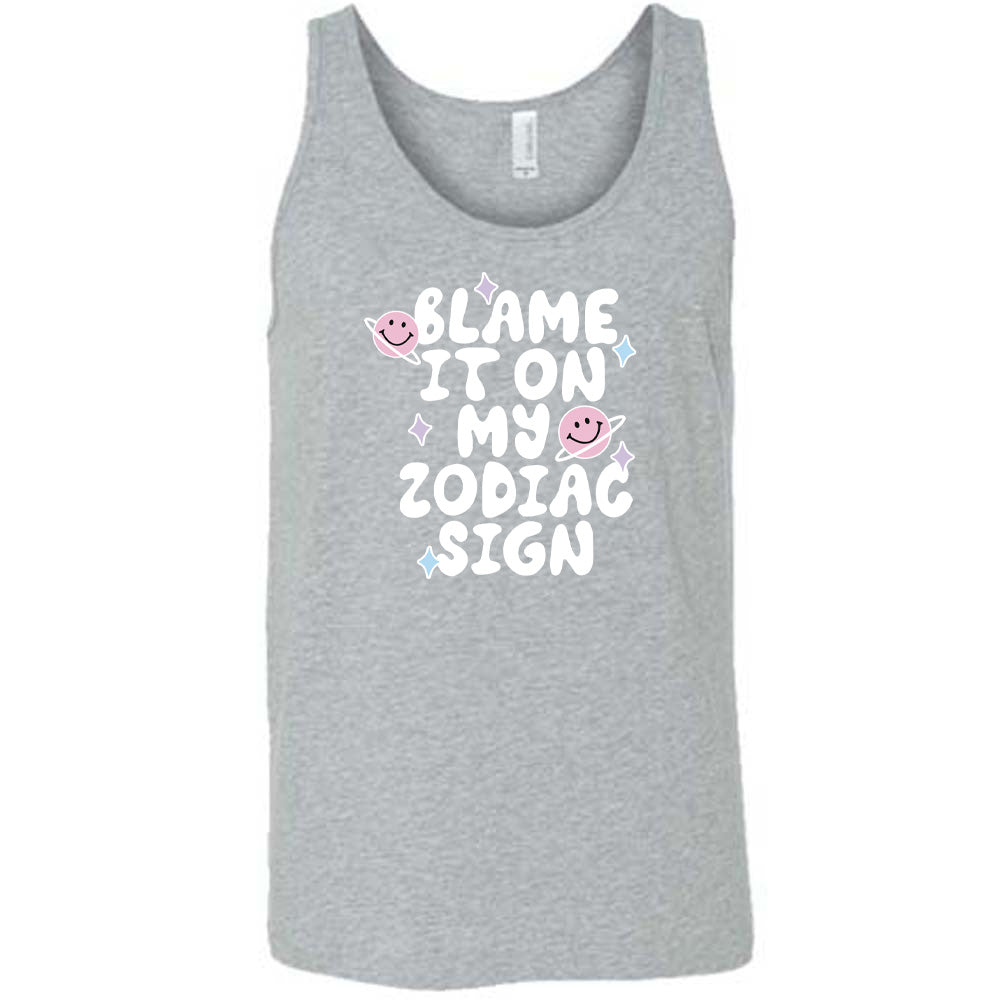 Blame It On My Zodiac Sign Shirt Unisex