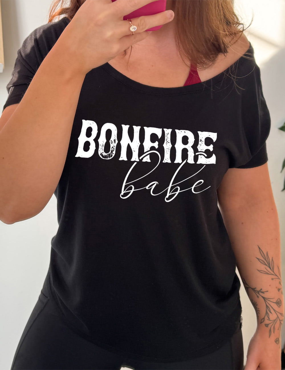 Bonfire Babe | Slouchy Tee