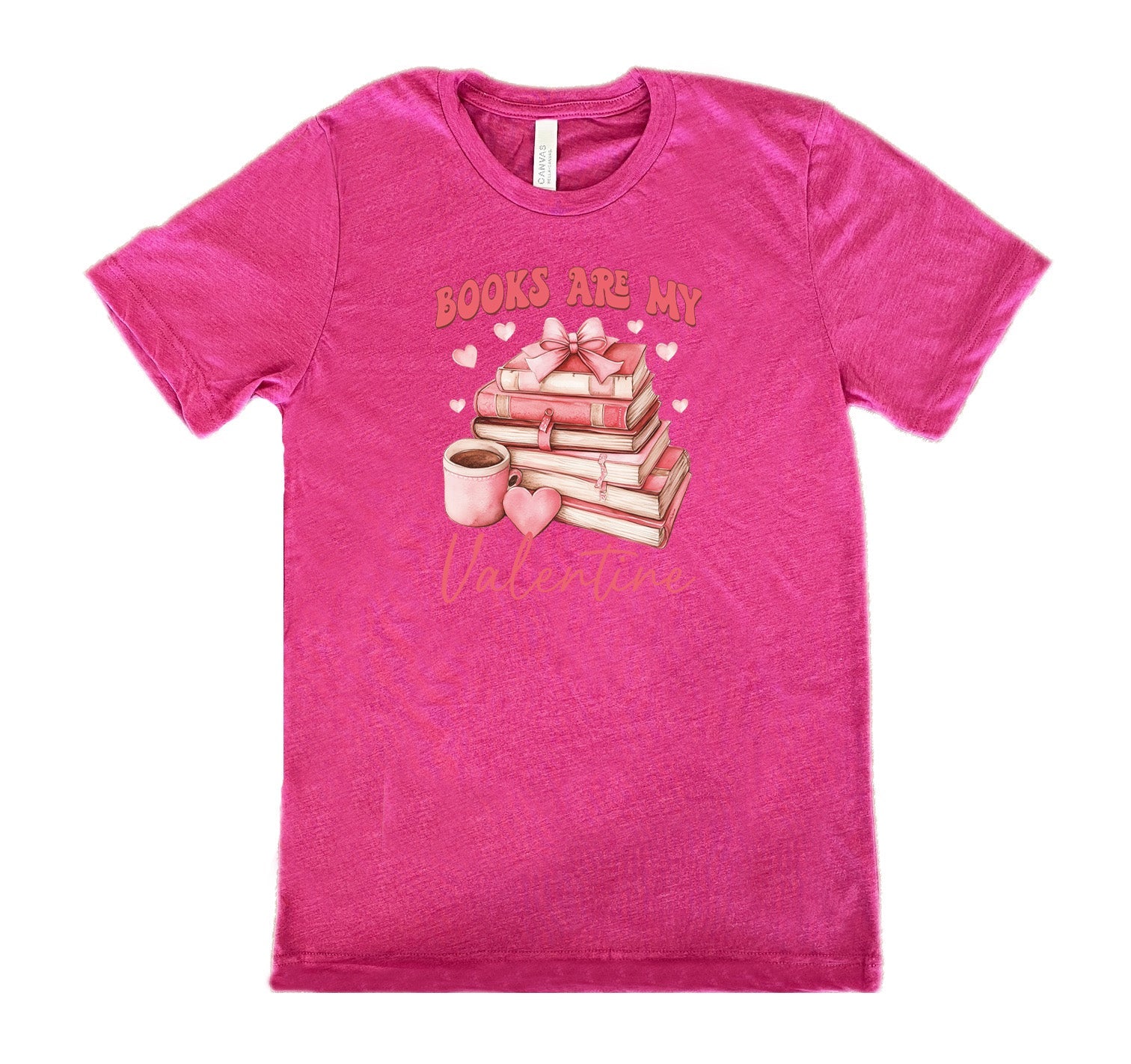 Books Are My Valentine Shirt Unisex