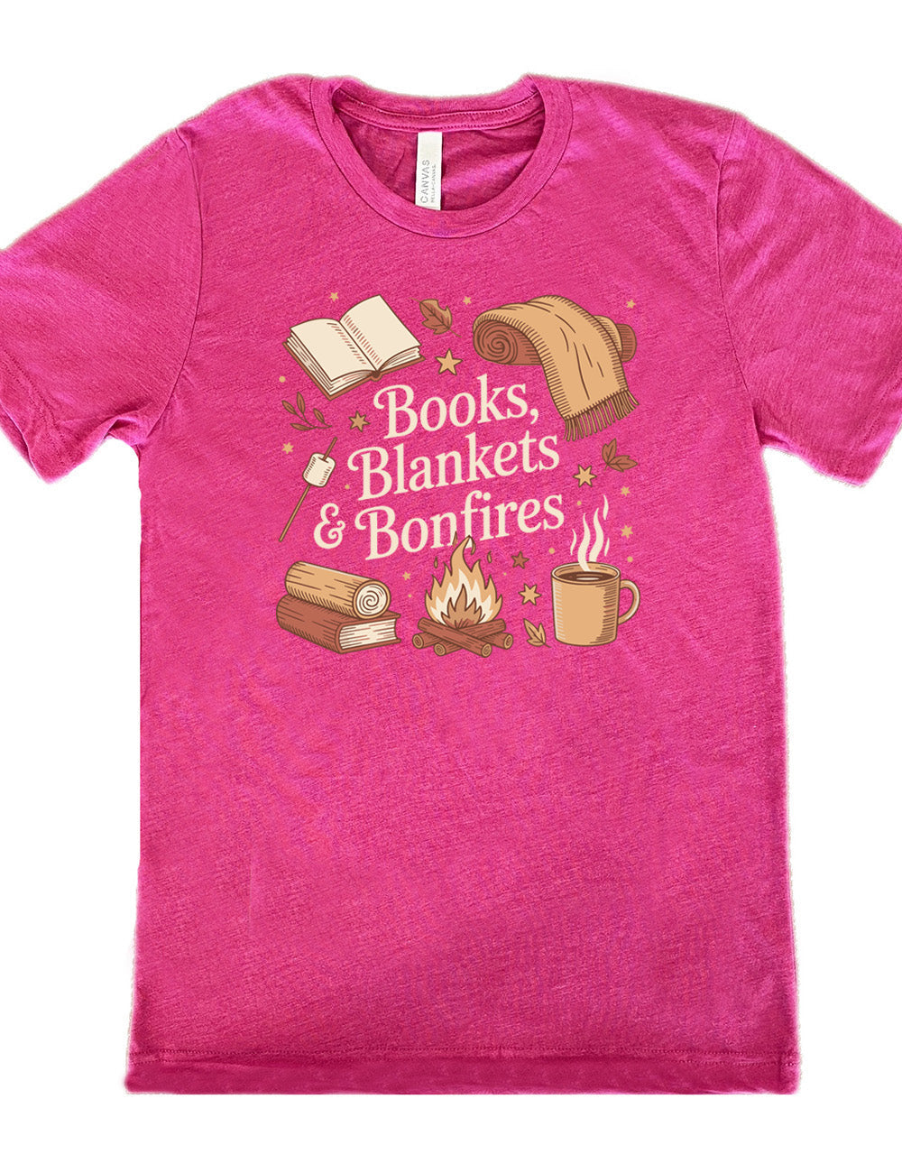 Books, Blankets & Bonfires Shirt Unisex
