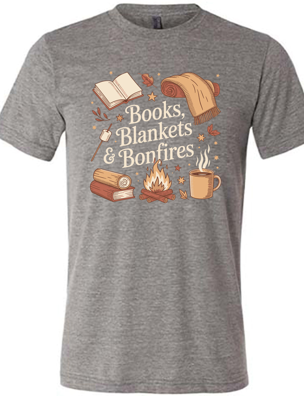 Books, Blankets & Bonfires Shirt Unisex