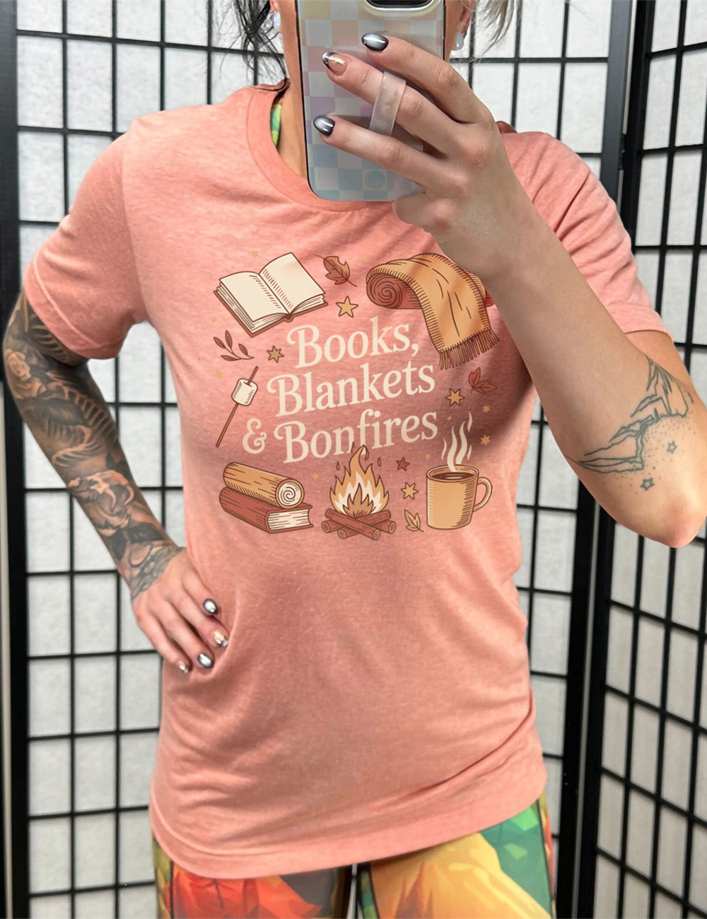 Books, Blankets & Bonfires Shirt Unisex