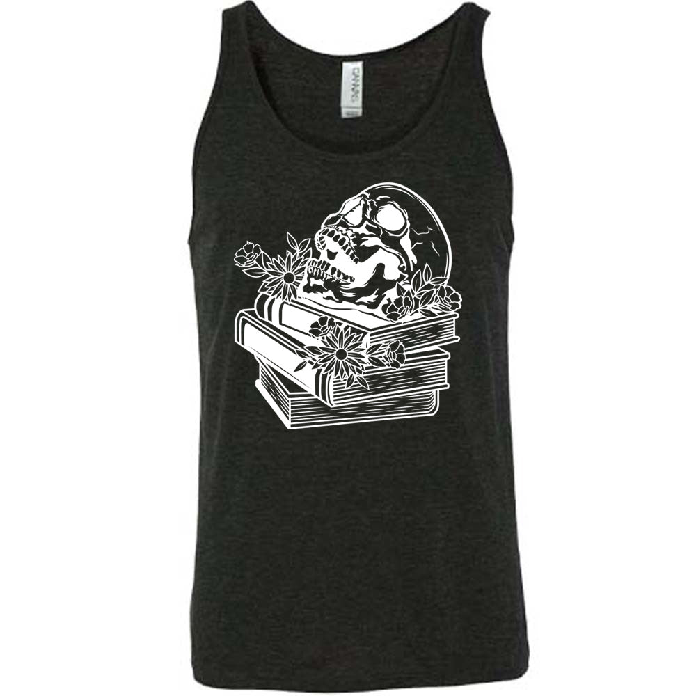 Books With Skull Shirt Unisex